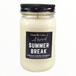 Funny Teacher Summer Break Candle