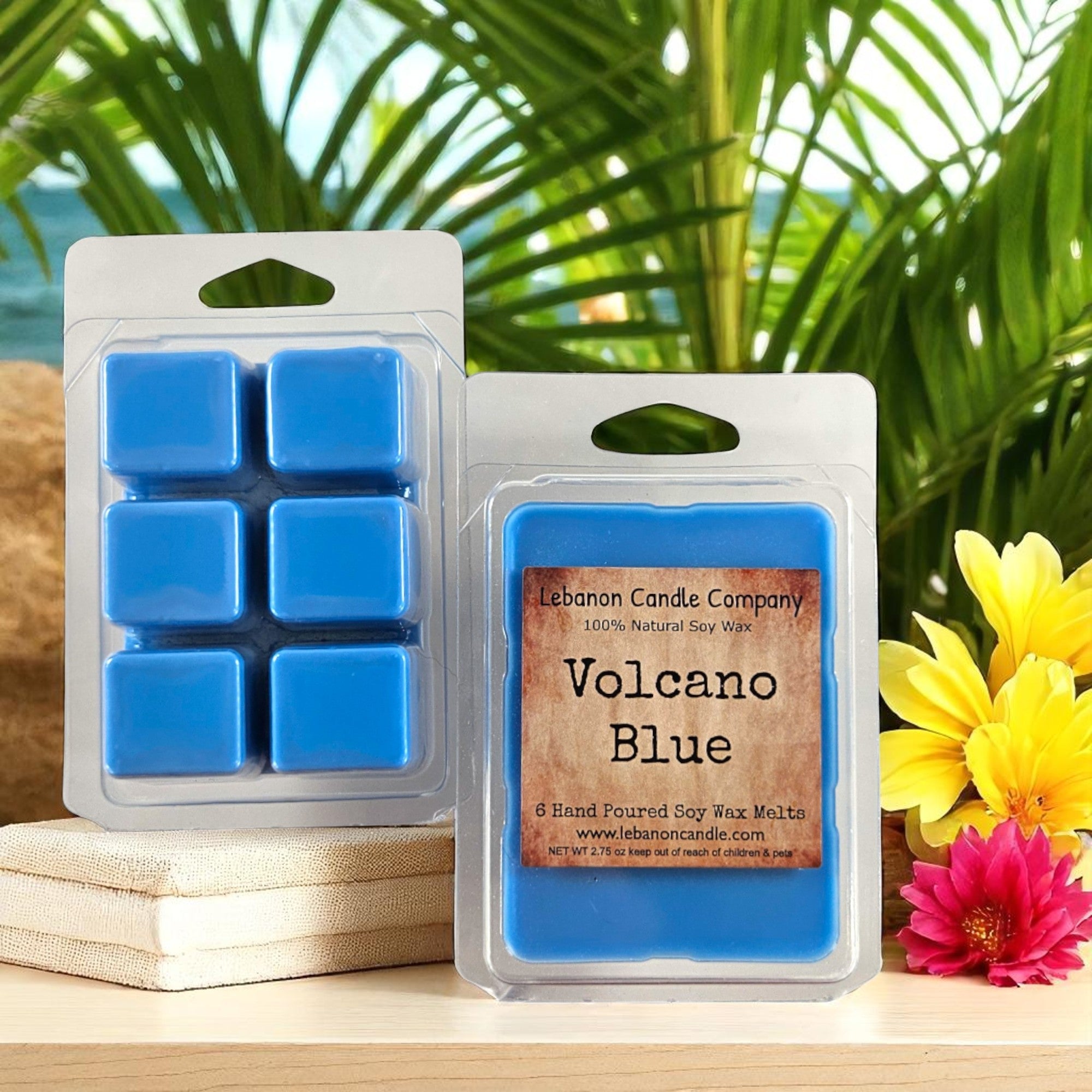 Volcano Blue Wax Melt