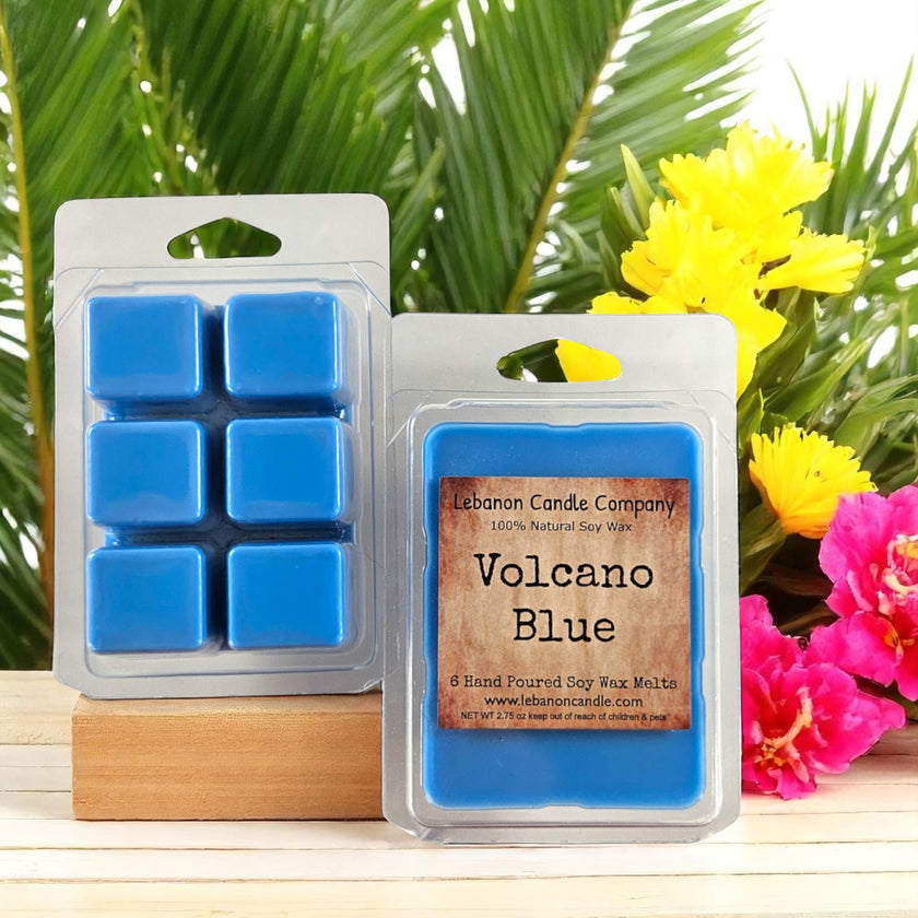 Volcano Blue Wax Melt