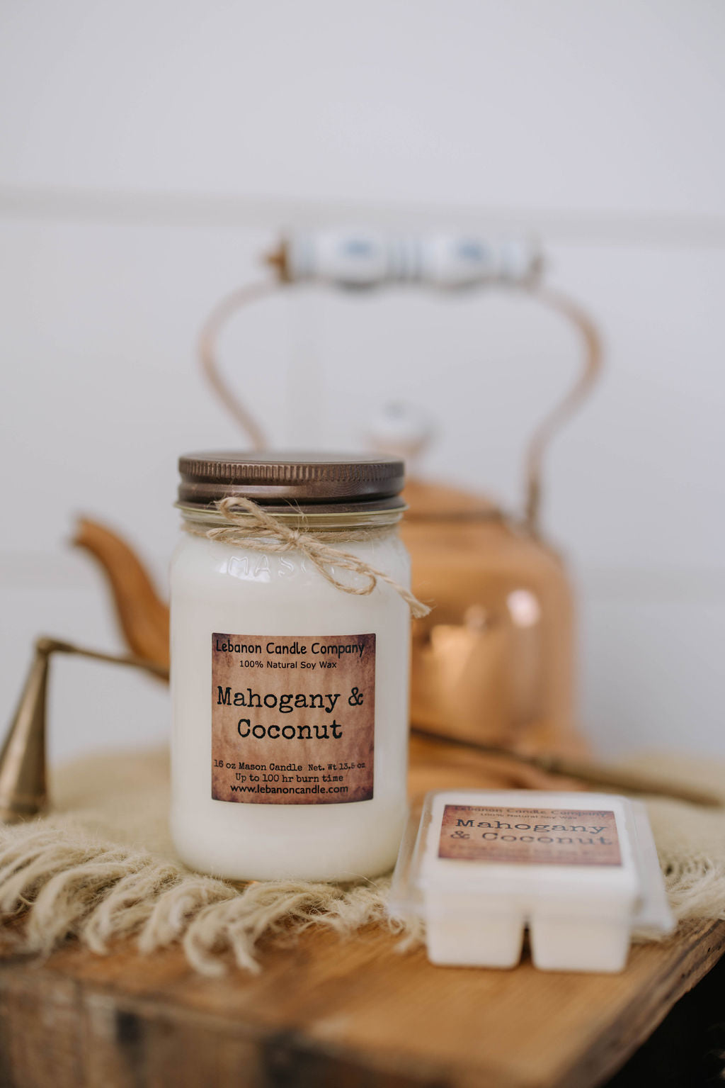 Mahogany & Coconut Candle