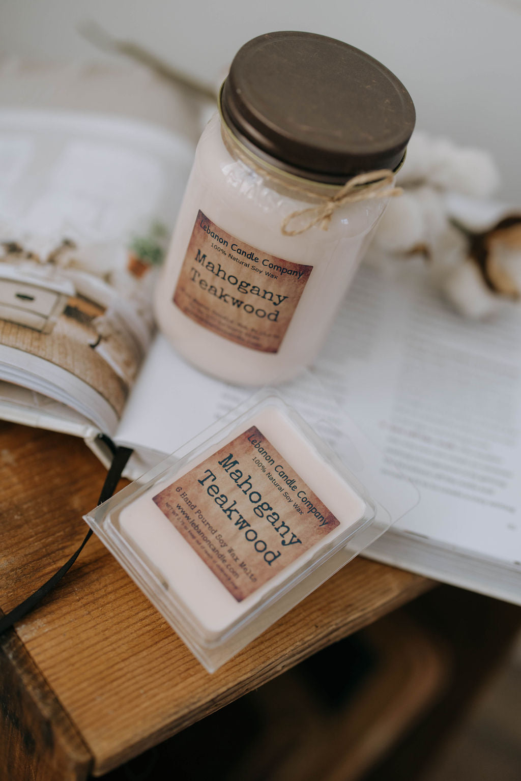 Mahogany Teakwood Wax Melt