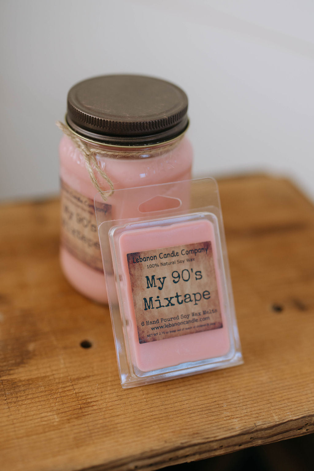 My 90's Mixtape Candle