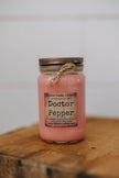 Doctor Pepper Candle