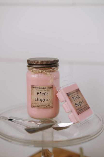 Pink Sugar Candle