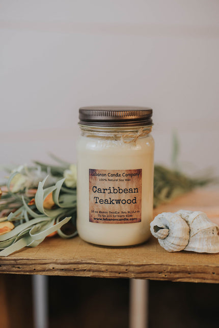 Caribbean Teakwood Candle