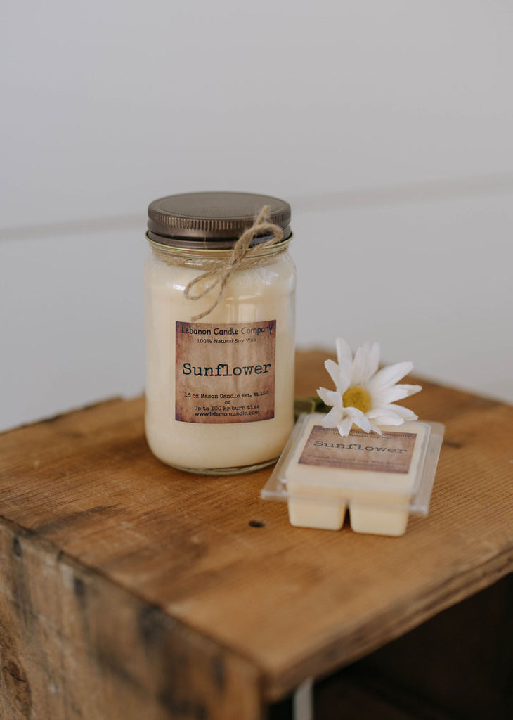 Sunflower Candle