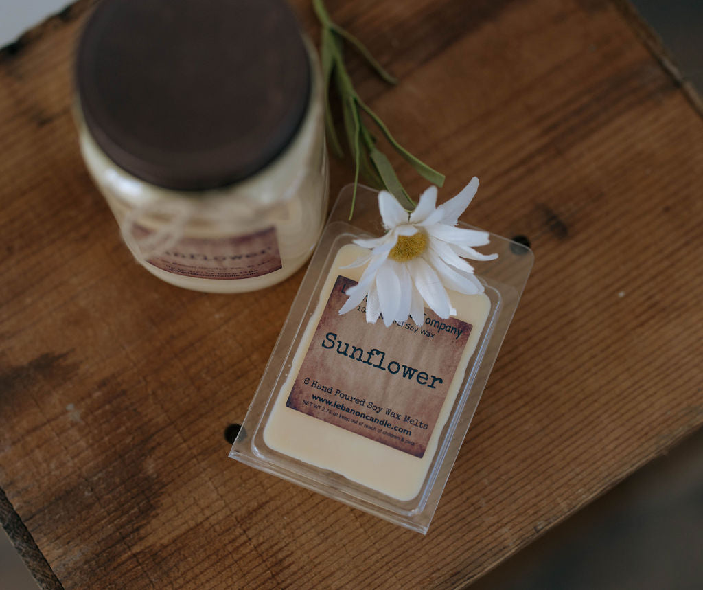 Sunflower Candle