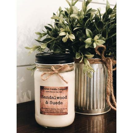 Sandalwood & Suede Candle