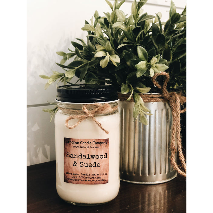 Sandalwood & Suede Candle