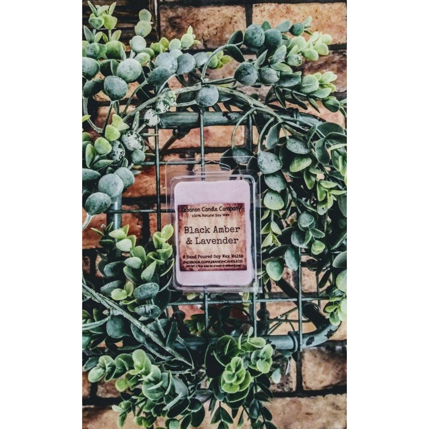 Black Amber & Lavender Wax Melt