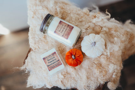 Vanilla Pumpkin Marshmallow Candle