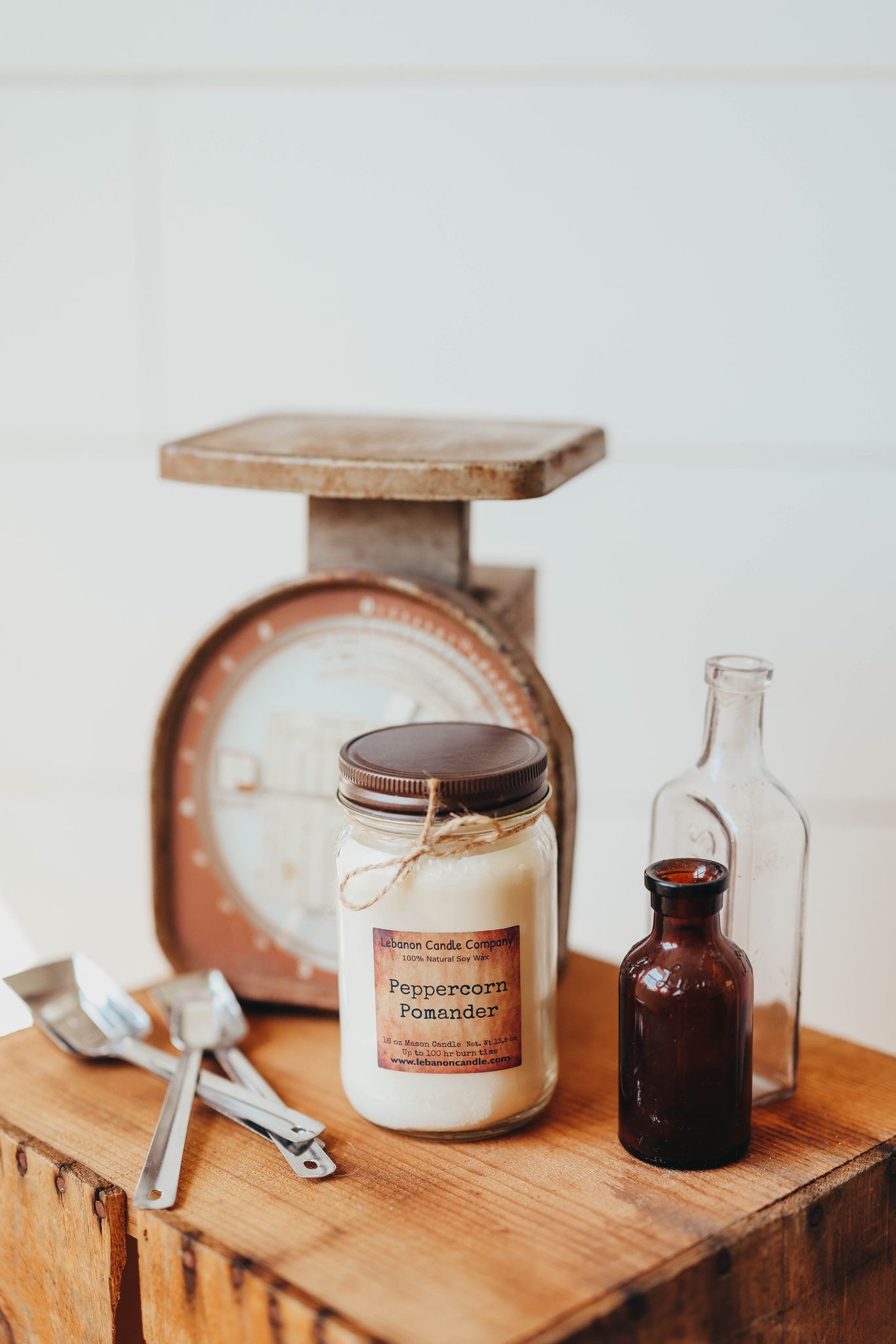 Peppercorn Pomander Candle