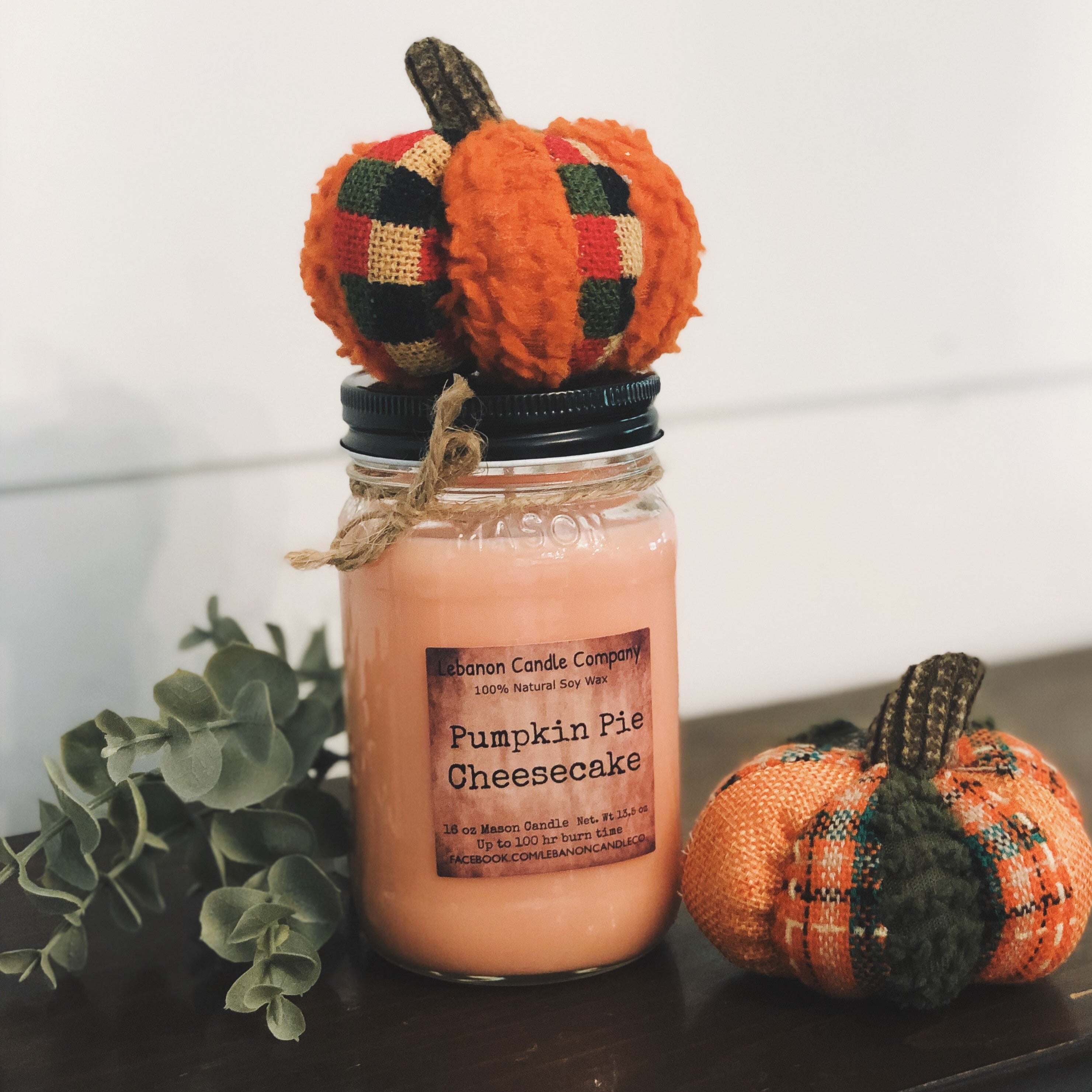 Pumpkin Pie Cheesecake Candle