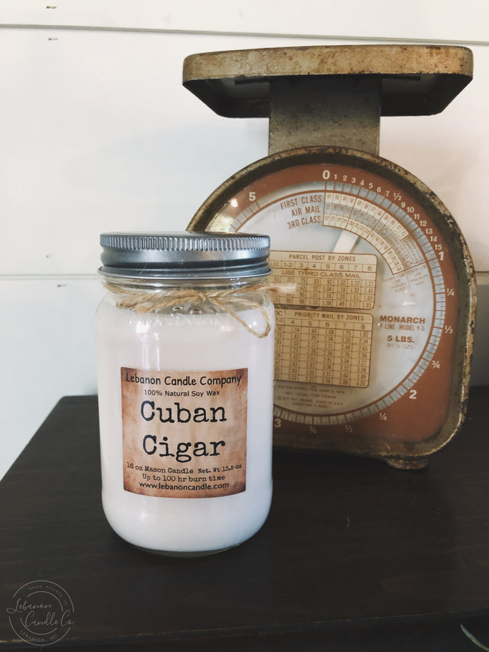 Cuban Cigar Candle