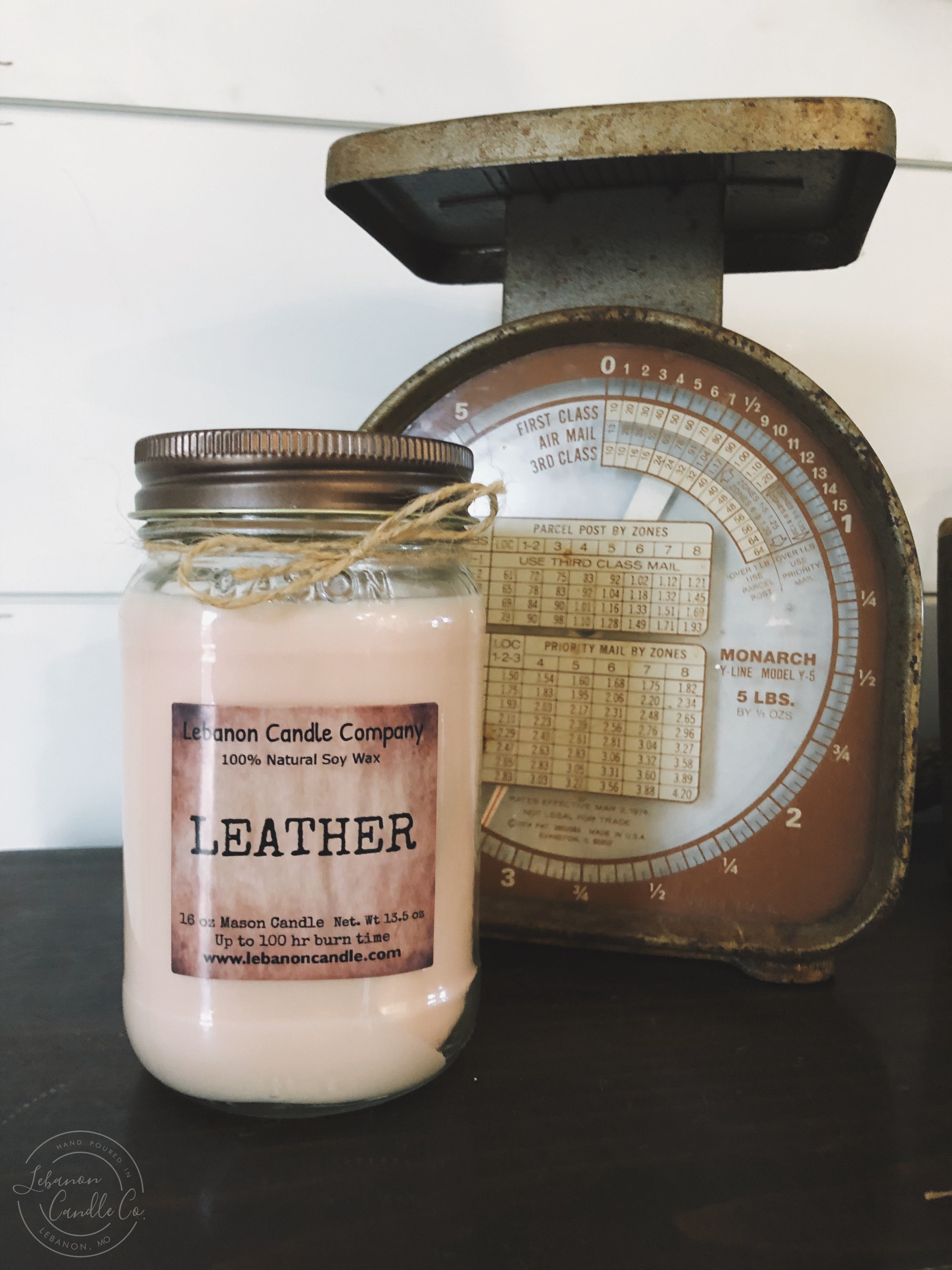 Leather Candle