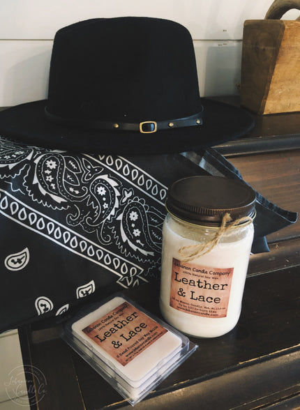 Leather & Lace Candle