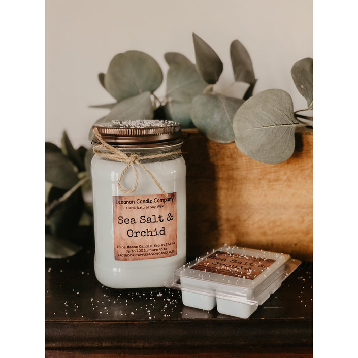 Sea Salt & Orchid Candle