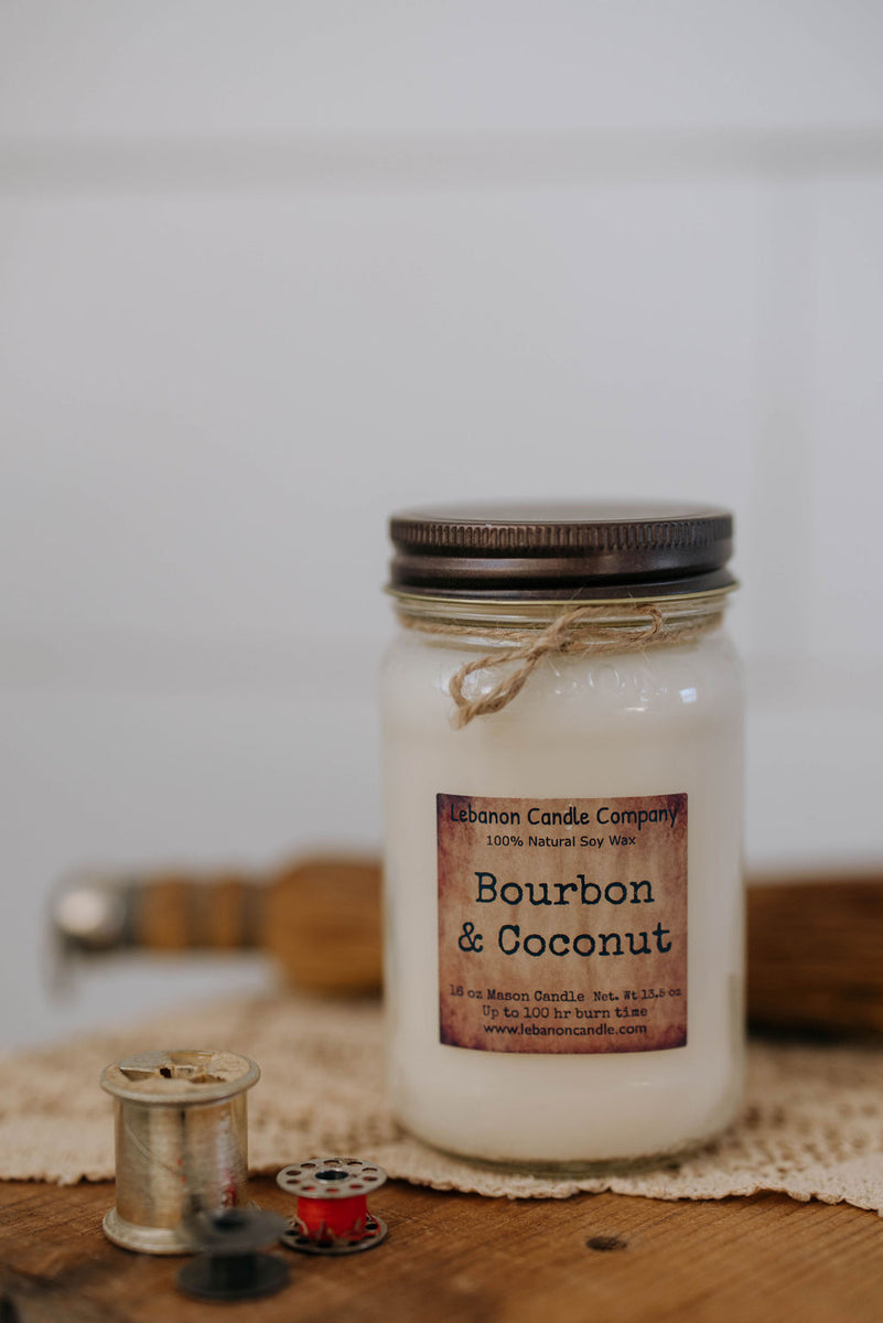 Bourbon & Coconut Lebanon Candle Company