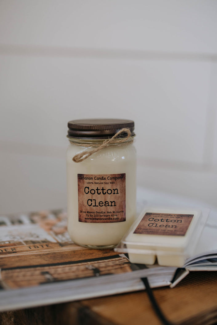 Cotton Clean Candle