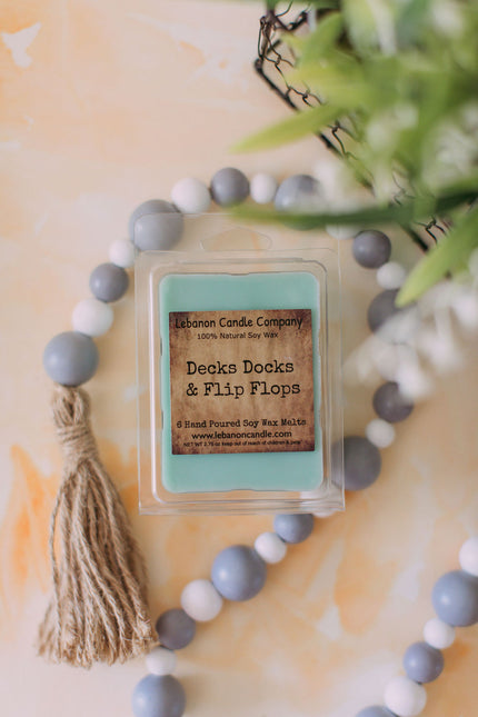 Decks Docks & Flip Flops Wax Melt