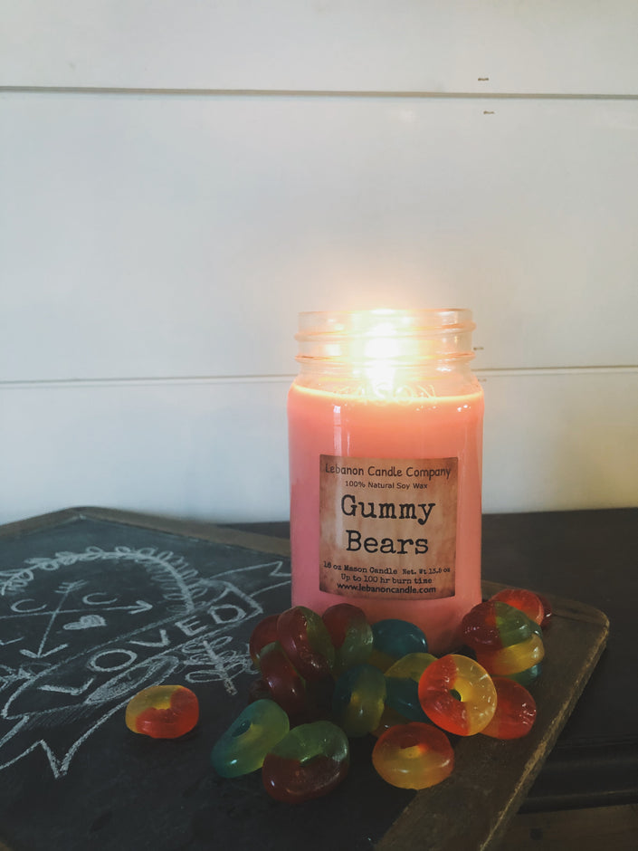 Gummy Bears Candle
