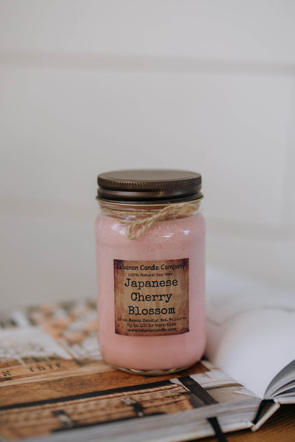 Japanese Cherry Blossom Candle