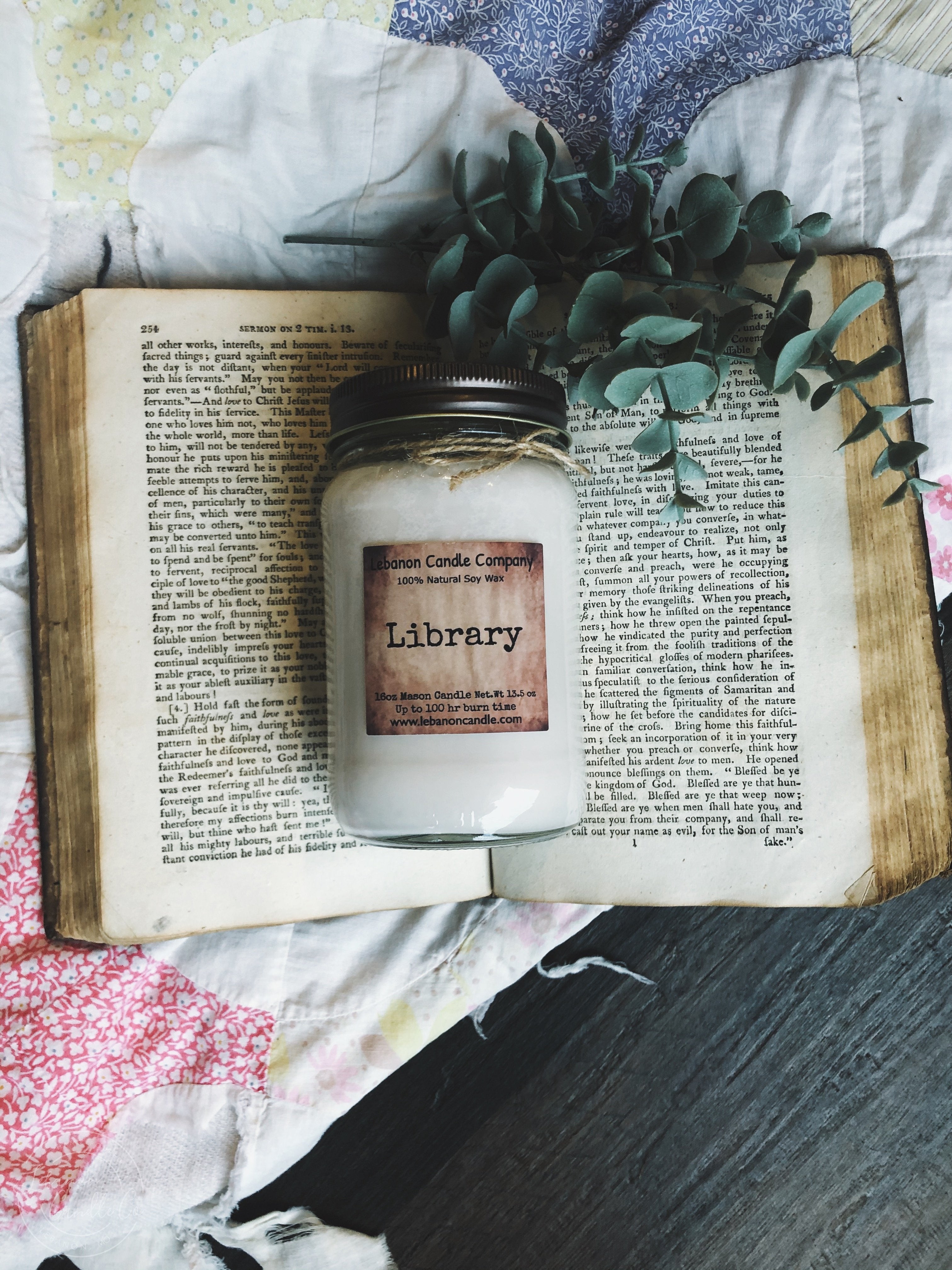Library Candle