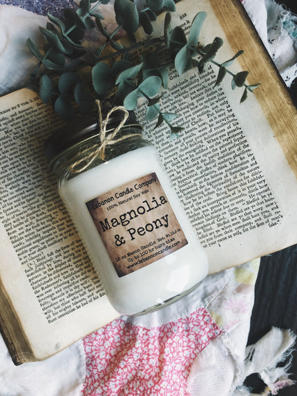 Magnolia & Peony Candle