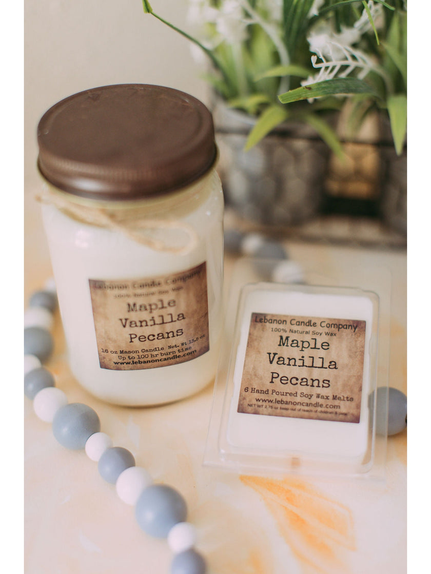 Maple Vanilla Pecans Wax Melt