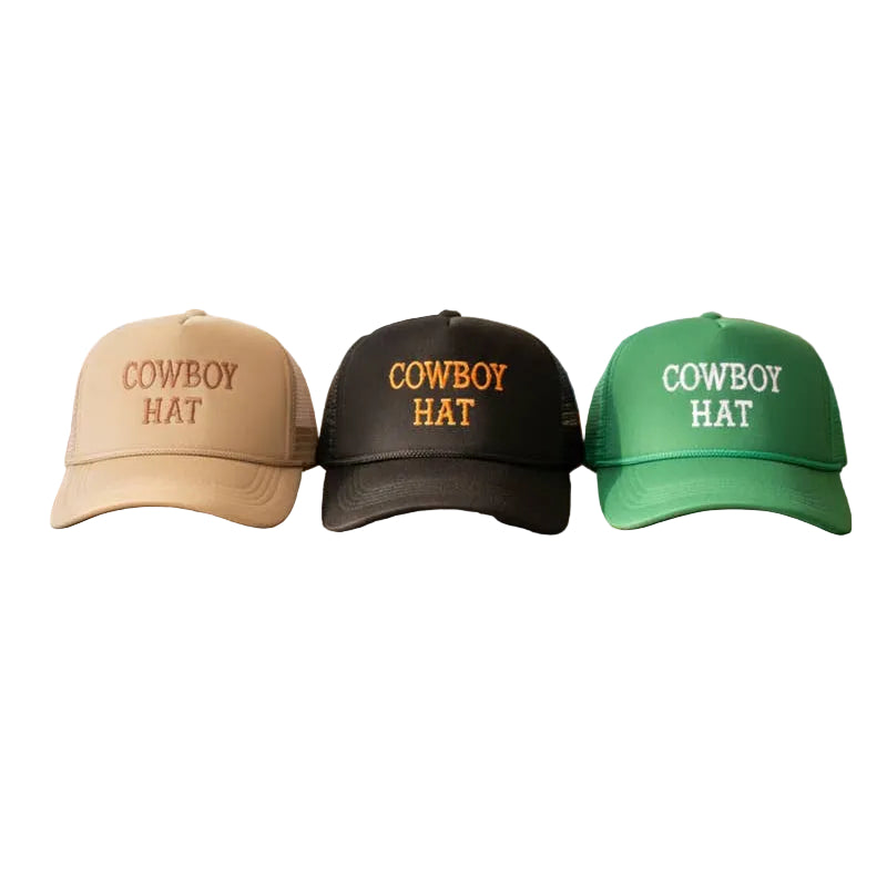 The Cowboy Hat Baseball Mesh Cap