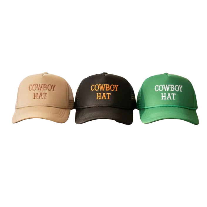 The Cowboy Hat Baseball Mesh Cap