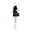 Sparkling Rhinestone Lock Satchel Handbag