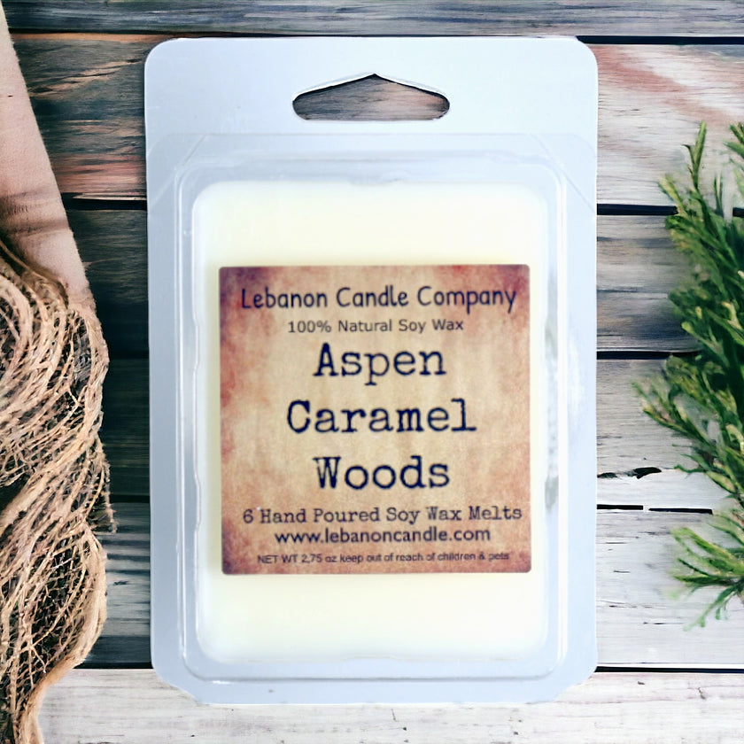 Aspen Caramel Woods Wax Melt