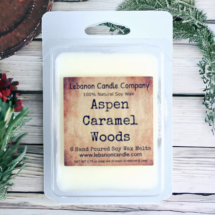 Aspen Caramel Woods Wax Melt
