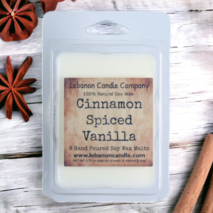 Cinnamon Spiced Vanilla Wax Melt