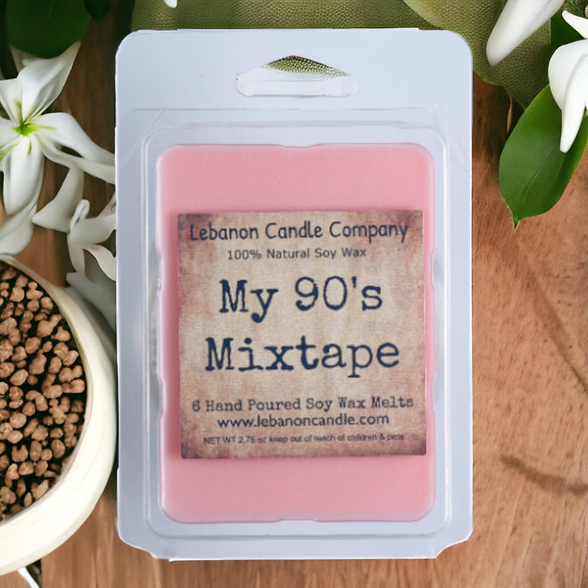 My 90's Mixtape Wax Melt