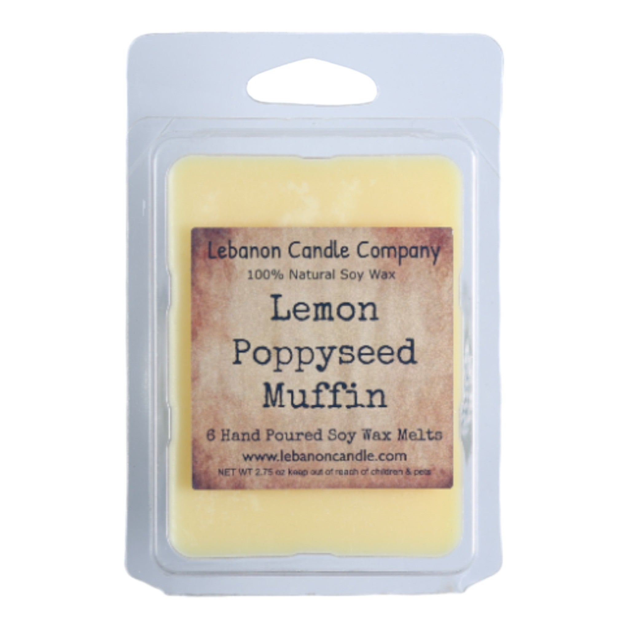 Lemon Poppyseed Muffin Wax Melt