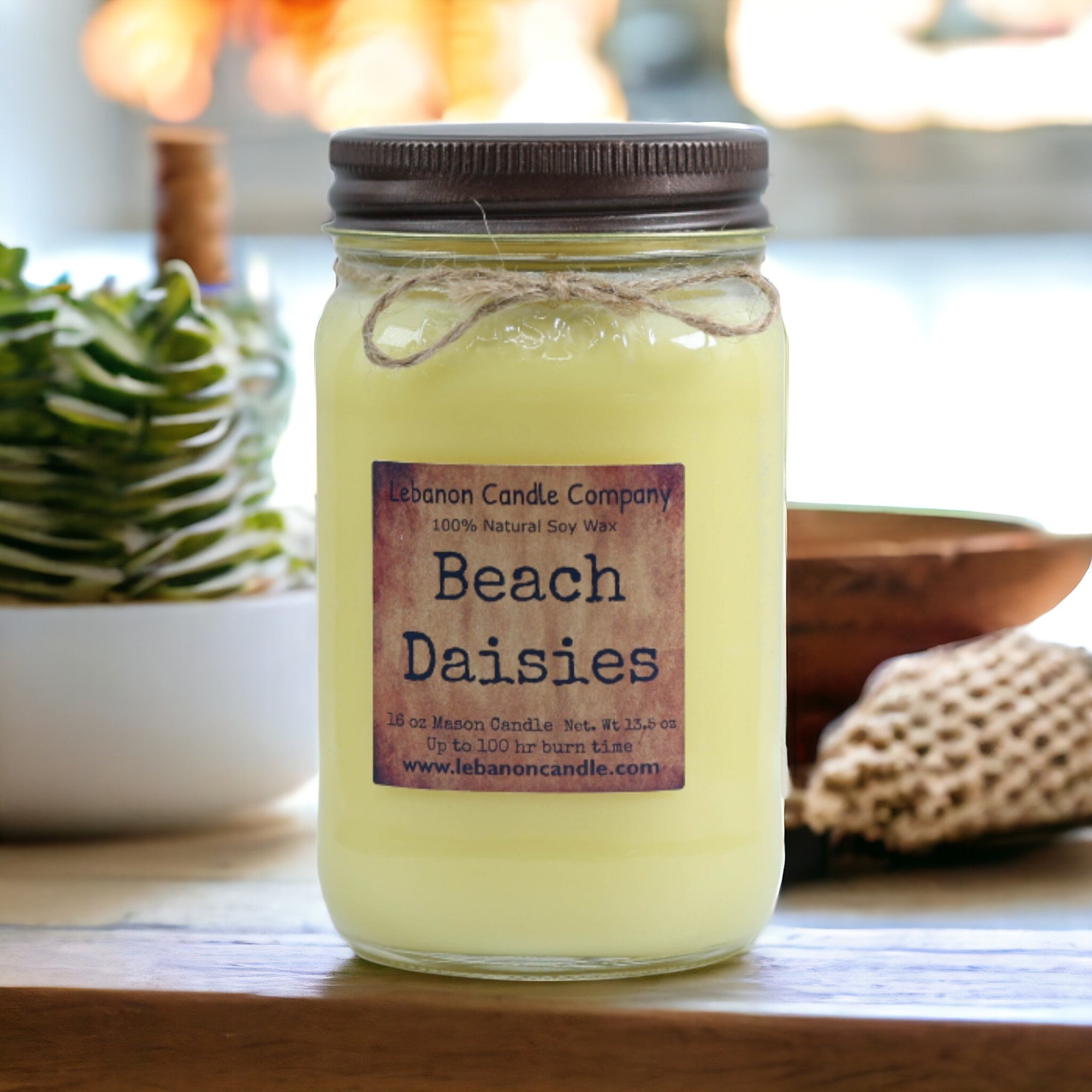 Beach Daisies Candle