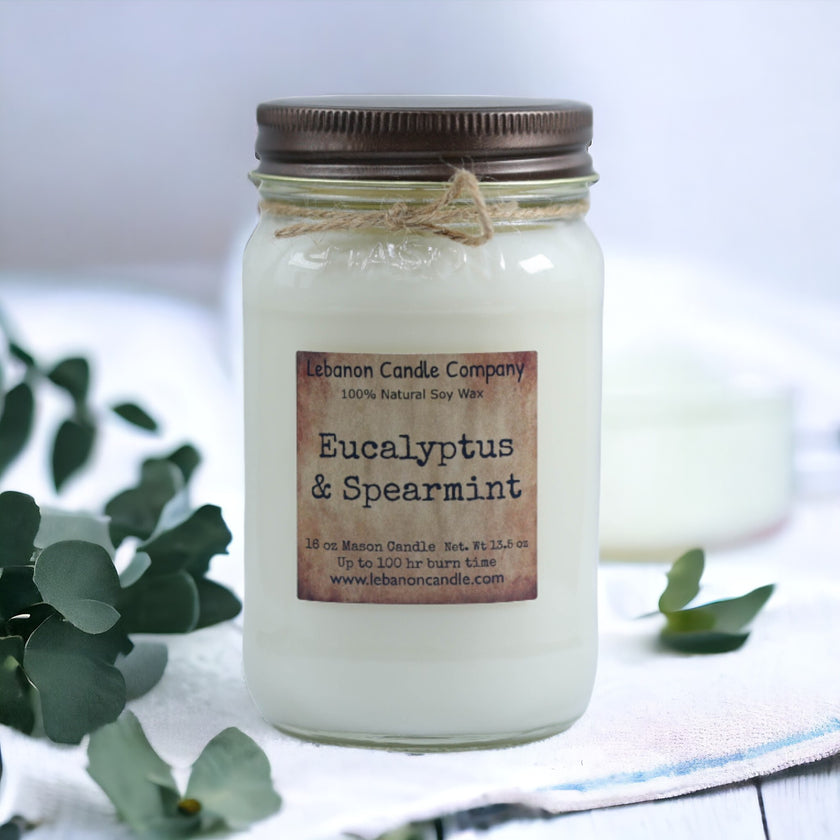 Eucalyptus & Spearmint Candle