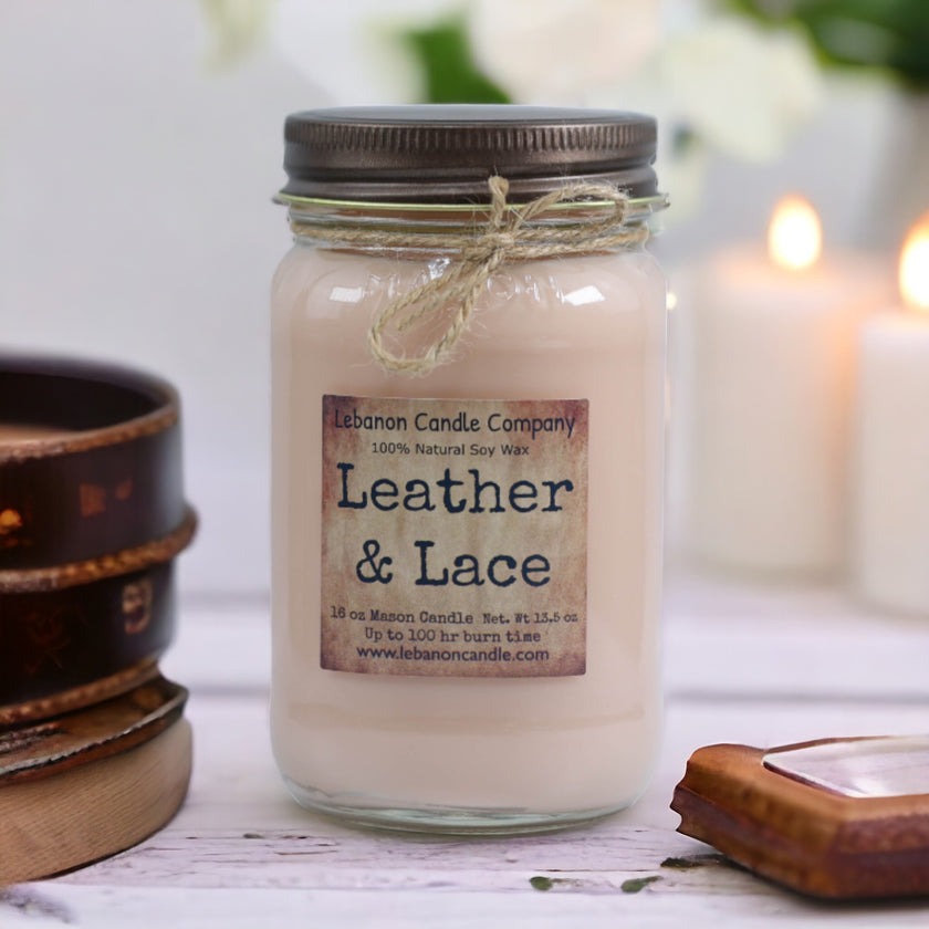 Leather & Lace Candle