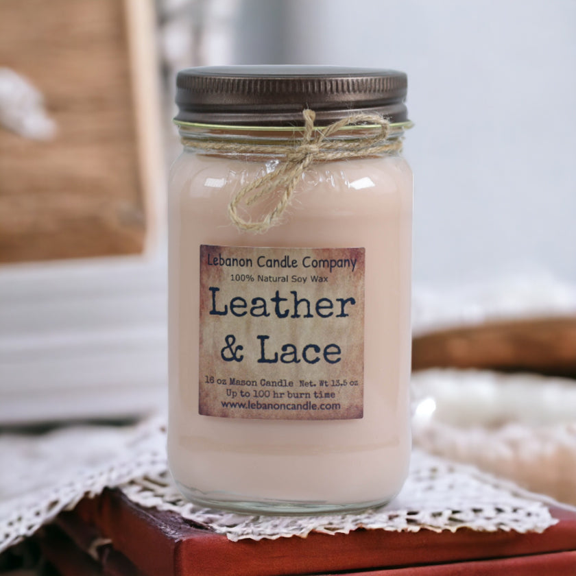Leather & Lace Candle