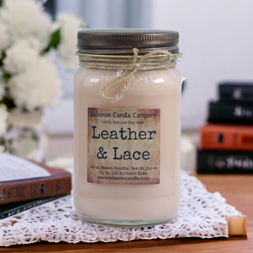 Leather & Lace Candle