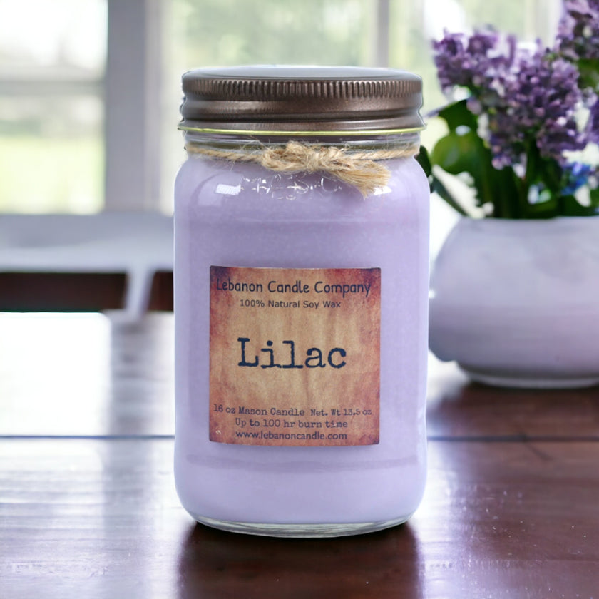 Lilac Candle