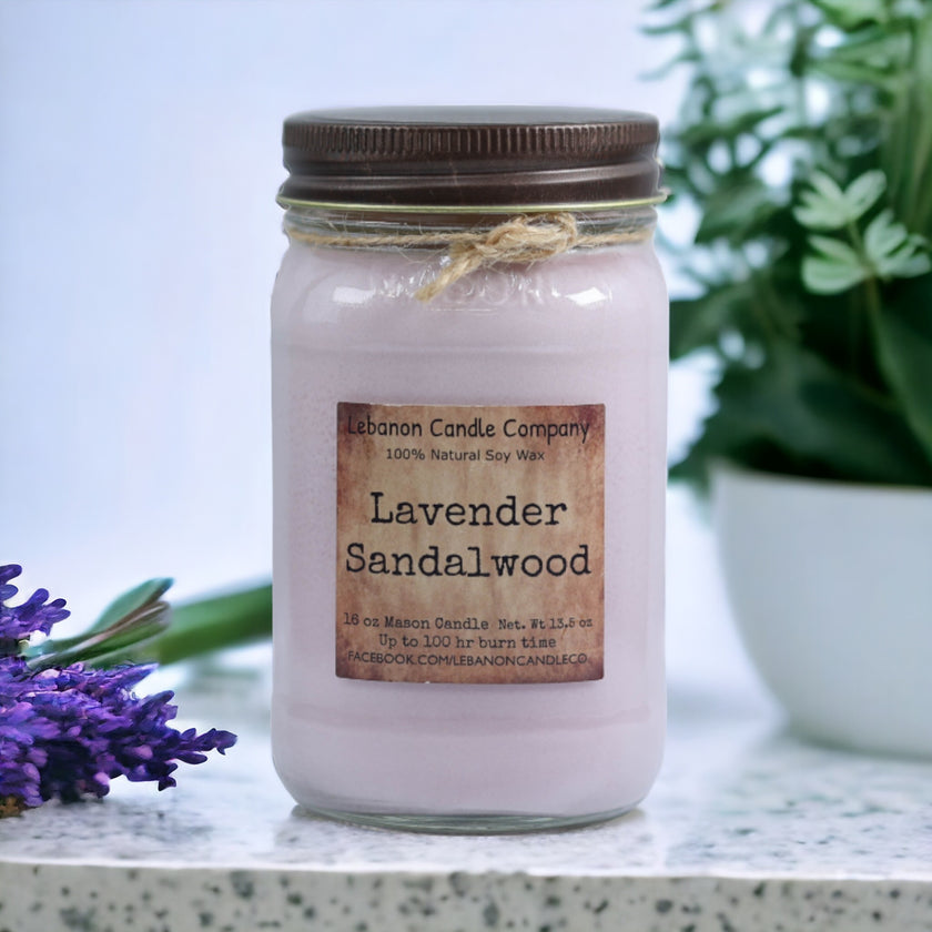 Lavender Sandalwood Candle