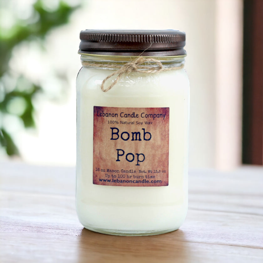 Bomb Pop Candle