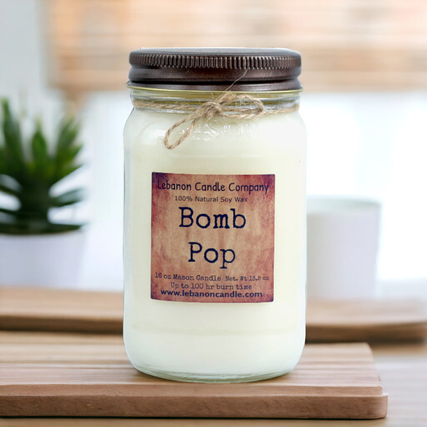 Bomb Pop Candle