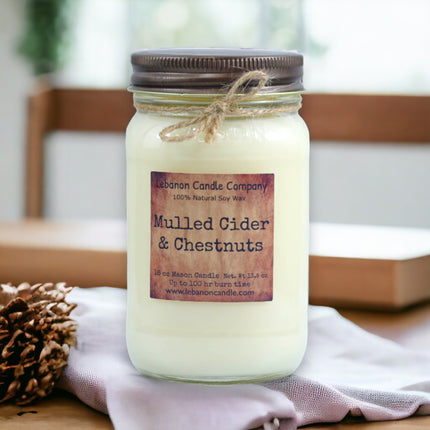 Mulled Cider & Chestnuts Candle