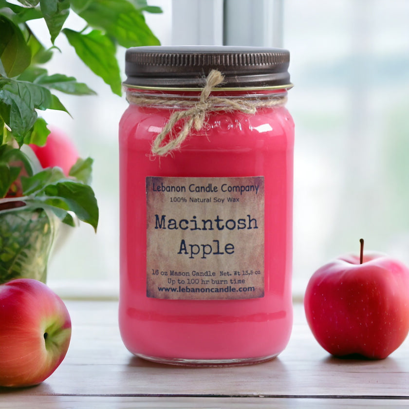 Macintosh Apple Candle
