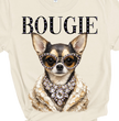 Coco Bougie Chihuahua Glam Dog Rhinestone Graphic Tee