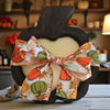 Pumpkin Wooden Dough Bowl Candle